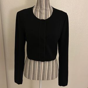 Narciso Rodriguez black corp jacket